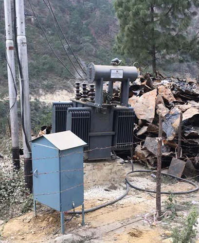 Transformer installed in bhutan